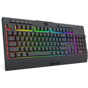 redragon k525 pro black shiva lite membrance keyboard left side view.jpg