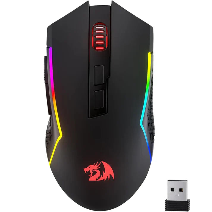 redragon m693 trident lite black rgb wireless gaming mouse front.jpg redragon m693 trident lite black rgb wireless gaming mouse front.jpg