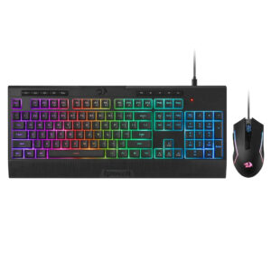 redragon s151 black membrane gaming keyboard mouse wired combo front.jpg