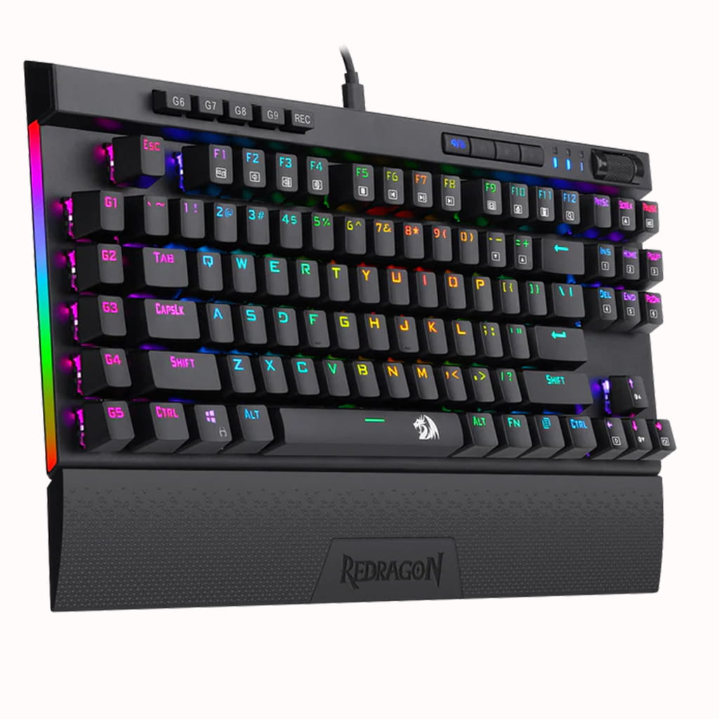 redragon k587 magic wand mechanical keyboard left side.jpg redragon k587 magic wand mechanical keyboard left side.jpg
