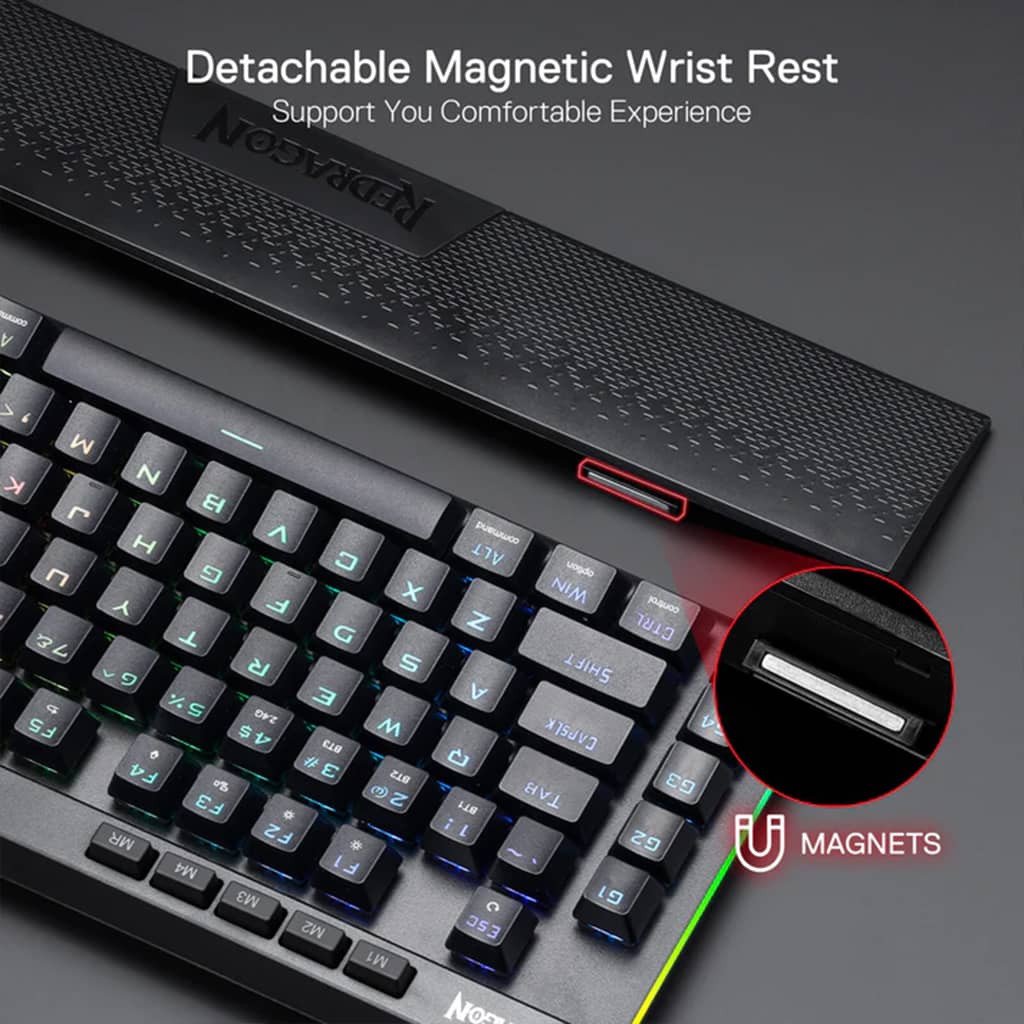 redragon k587 magic wand mechanical keyboard wrist rest.jpg redragon k587 magic wand mechanical keyboard wrist rest.jpg