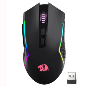 redragon m693 trident pro black rgb wireless gaming mouse front.jpg
