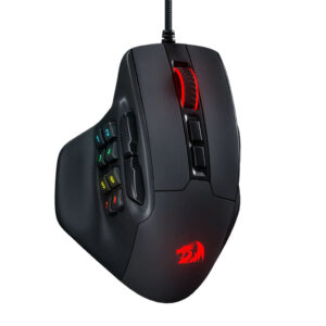 redragon m811 aatrox black rgb mmo gaming mouse front.jpg